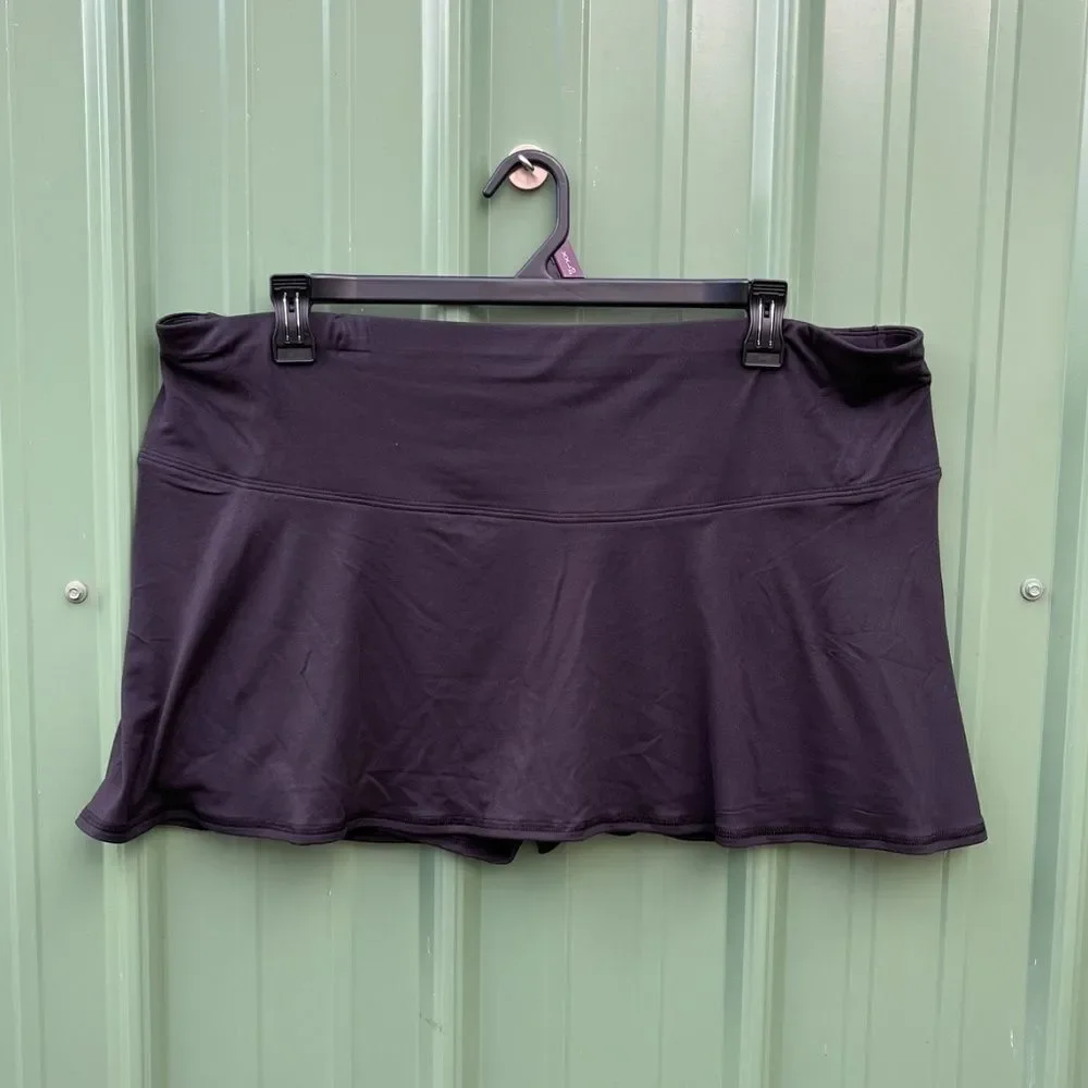 Women’s Ultra Soft & Stretchy Active Maternity Skort  2-Pack Size XXL
